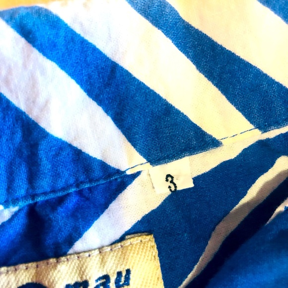 vintage MAU MAU  men's M medium  White Flower HAWAIIAN short sleeve shirt !! - Picture 4 of 11